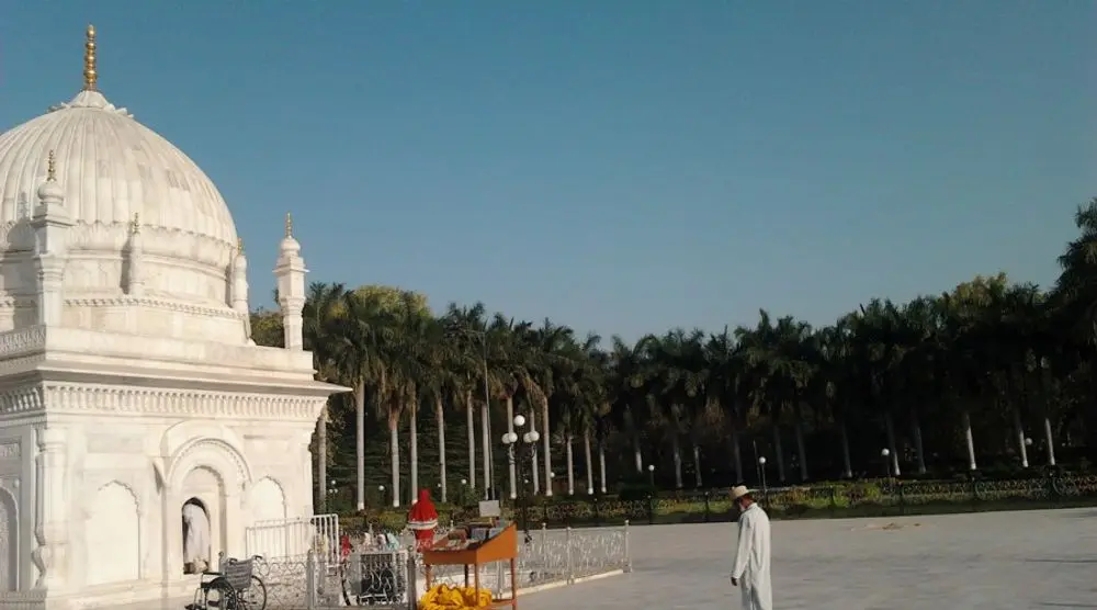 White marble dome in Burhanpur