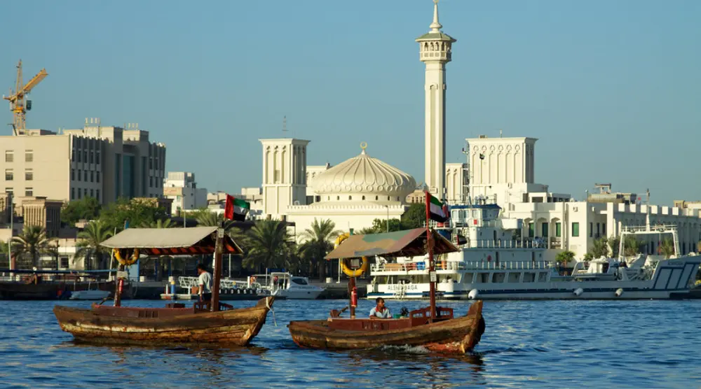 Abra boats on Dubai Creek
