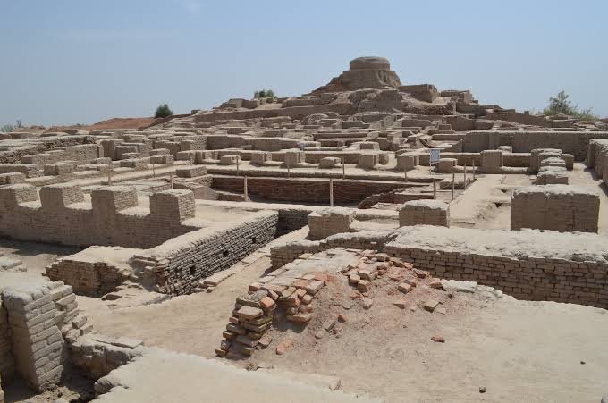 Brick ruins of Mohenjo-daro