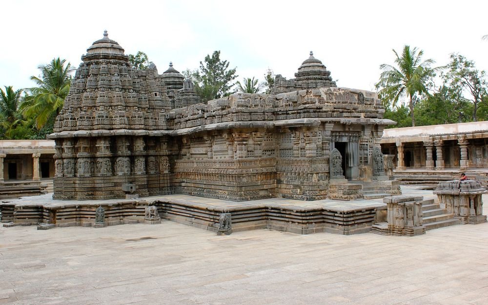 Star-shaped Hoysala temple at Somanathapura